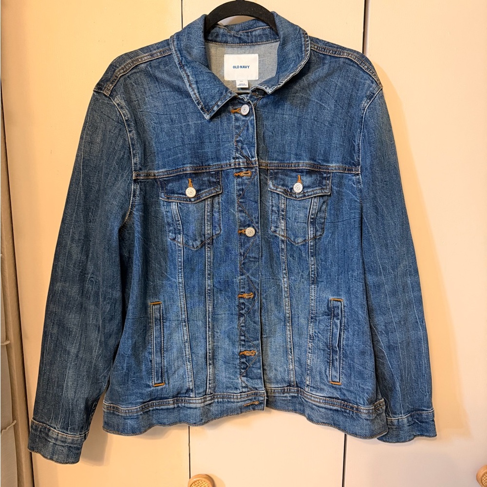 Old Navy Classic Blue Jean Jacket